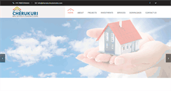 Desktop Screenshot of cherukurirealestates.com